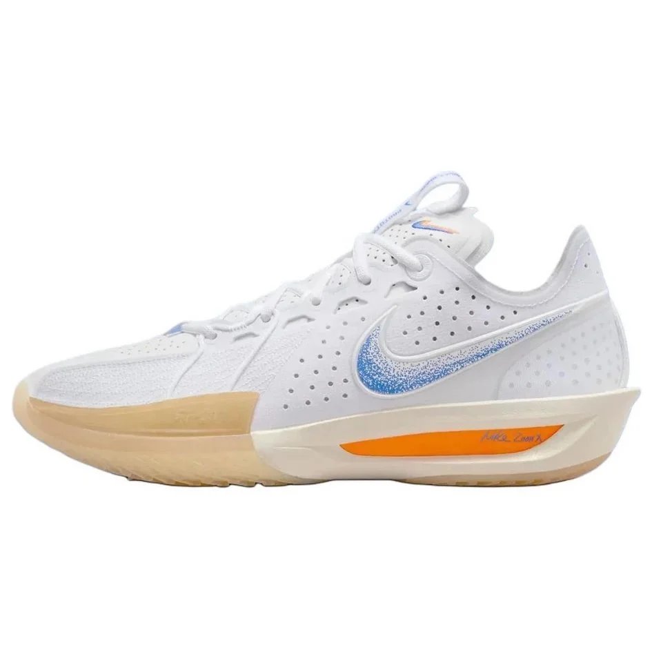 Nike Sneakers GT Cut 3 Basketball Shoes — White, blue, orange
