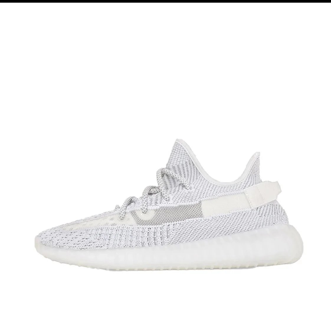 Unbranded Sneakers 350 V2 Knit — White Angel