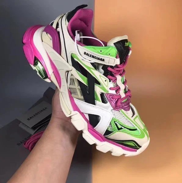 Balenciaga Sneakers Track — 2.0 hollow white purple green