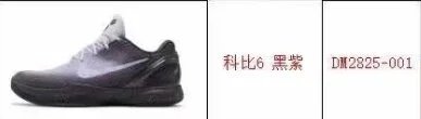 Nike Kobe basketball sneakers — Kobe 6 Black and Purple
