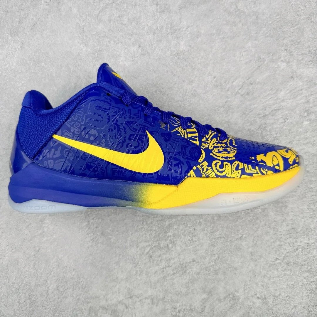 Nike Kobe basketball sneakers — Kobe 5, five-time champion
