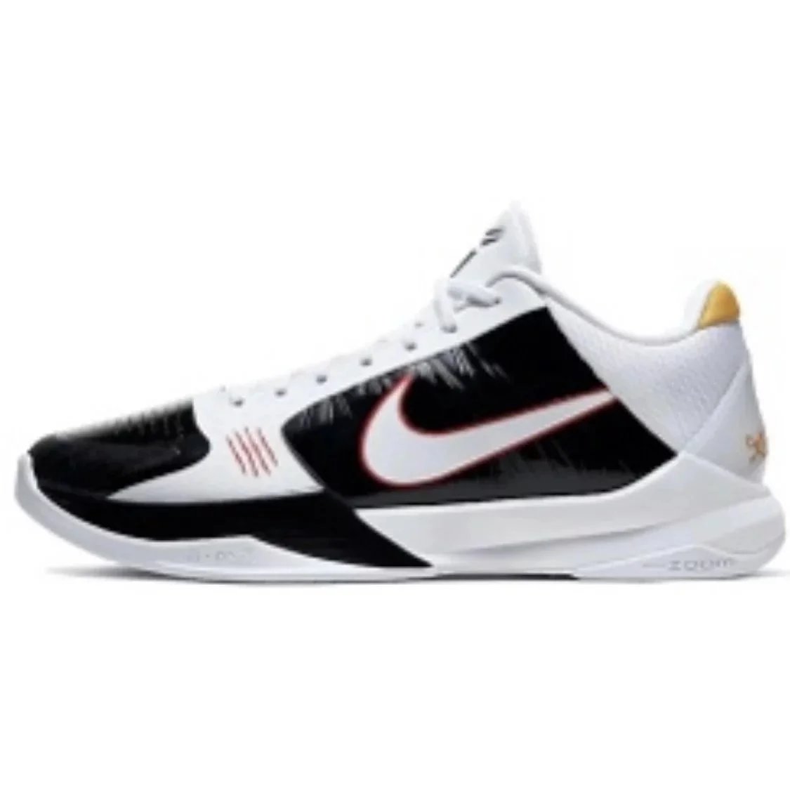Nike Sneakers Kobe 4 Basketball Shoes — science 5 Black and White Bruce Lee