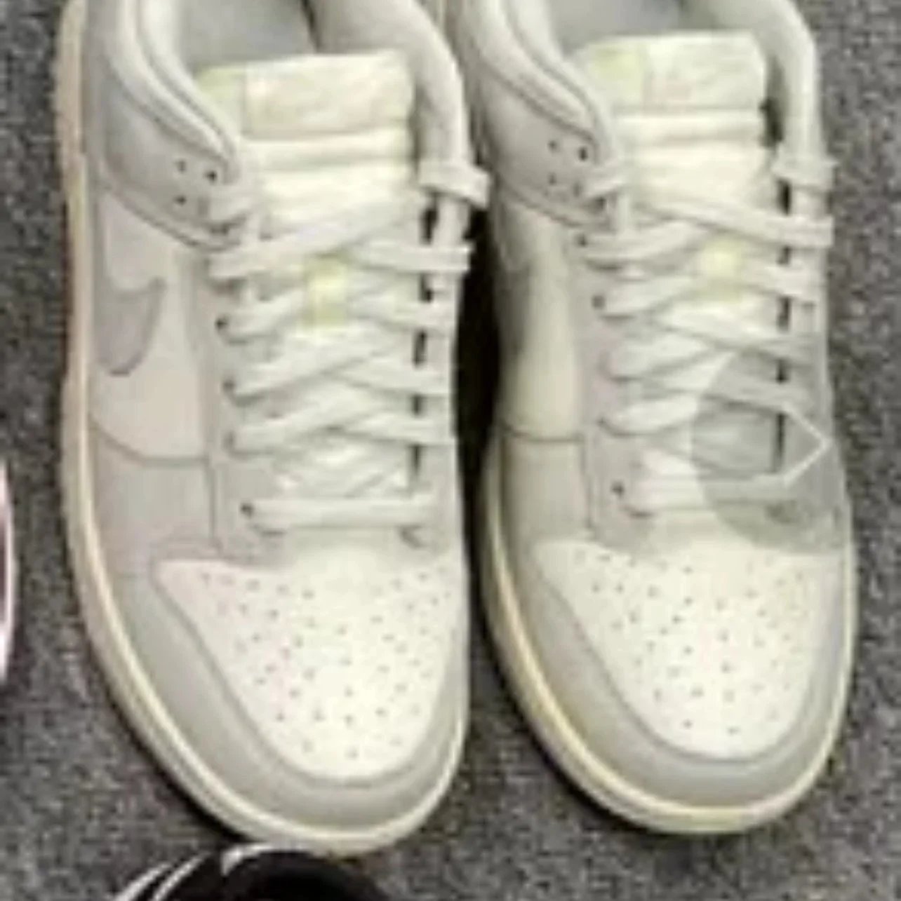 Nike Dunk and Samba — Dunk bone white