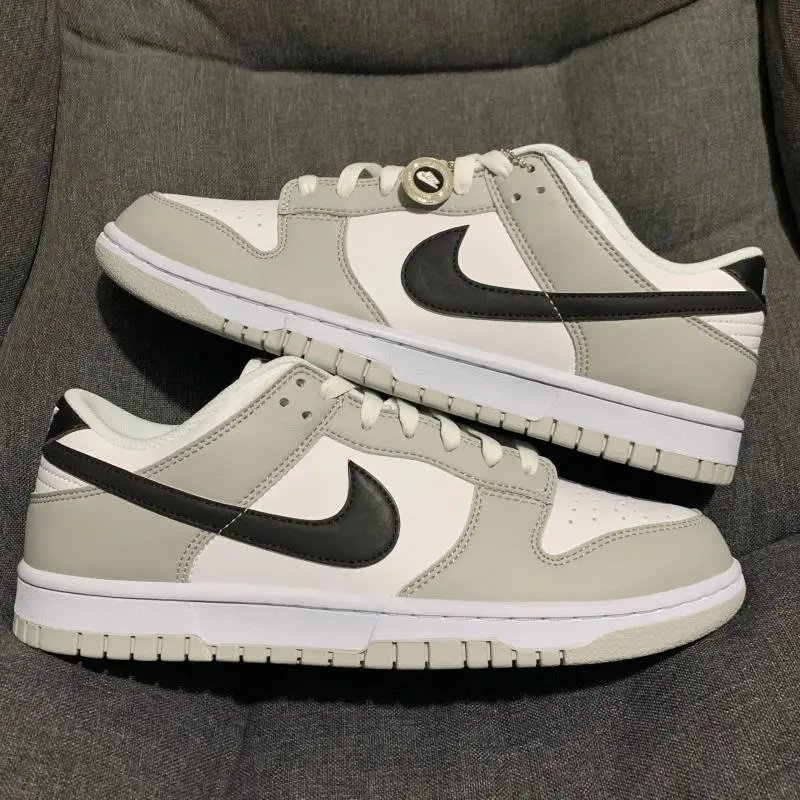 Nike Dunk and Samba — White and Gray Lottery
