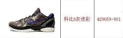 Nike Kobe basketball sneakers — Kobe 6 Gray camouflage
