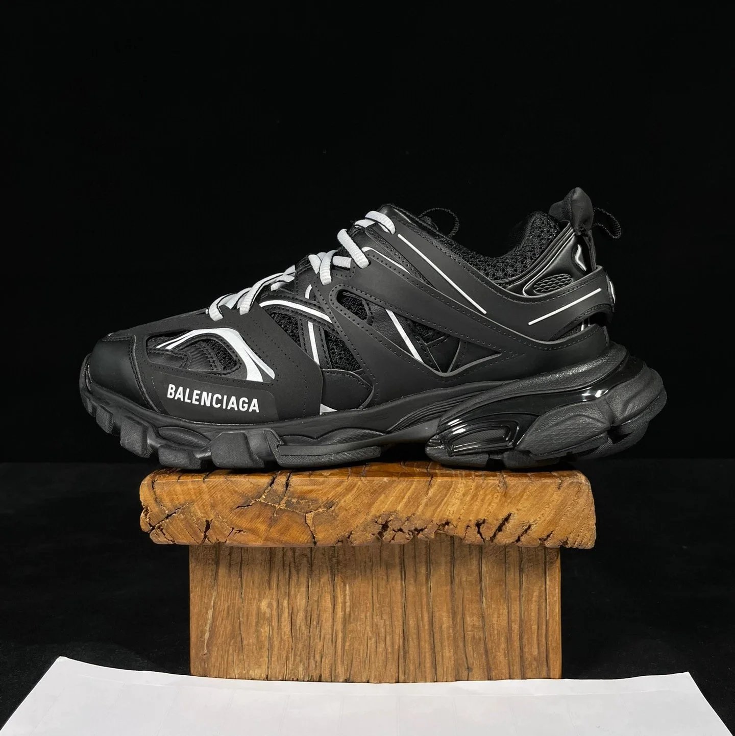 Balenciaga Sneakers Track 1.0 — Black and white
