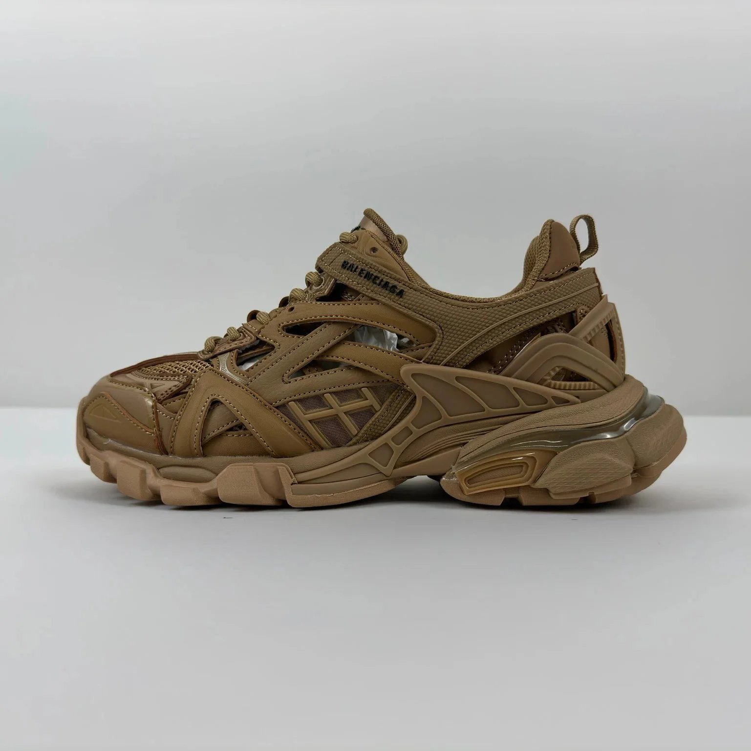 Balenciaga Sneakers Track 4.0 — 004-8 Camel color
