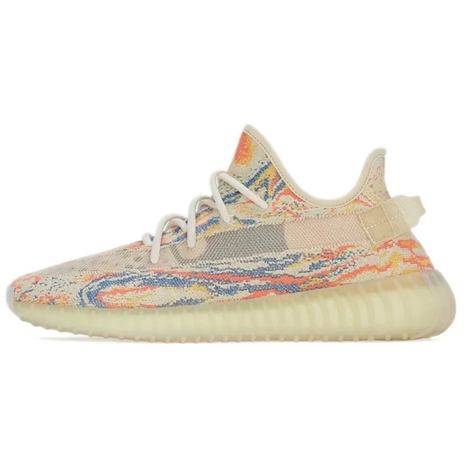 Unbranded Sneakers Knit Low-Top with Translucent Ribbed Soles — White Tyrannosaurus