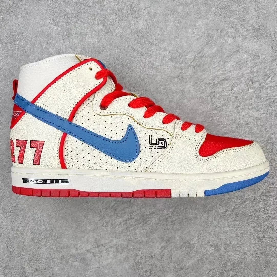 Unbranded Sneakers High-top lace-up with oversized side logo detail — YH High-top Porsche Joint