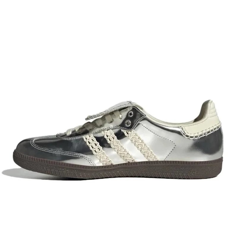 Adidas Samba and Taekwondo — Liquid Silver IG8181