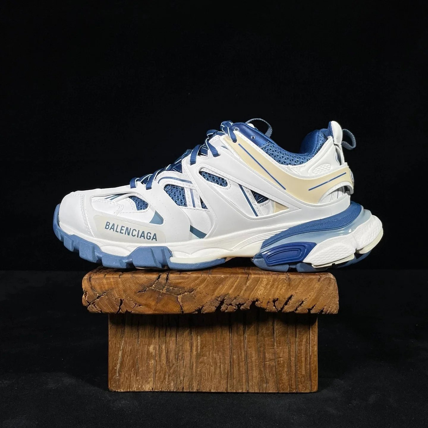 Balenciaga Sneakers Track 1.0 — White Deep Blue