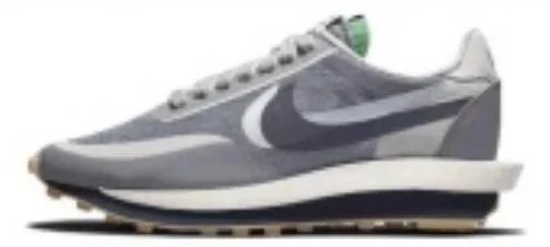 Nike Sneakers sacai LDWaffle double-Swoosh — Fashion show 1.0 Gray-blue