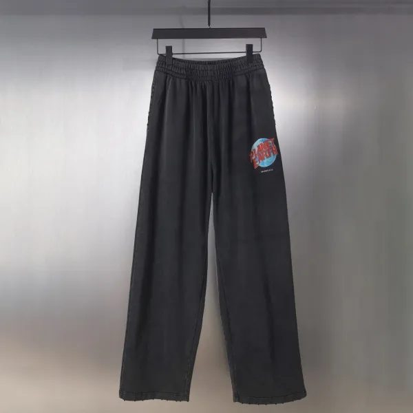 Off-White x Virgil Abloh Art Print Wide-Leg Sweatpants White - 6