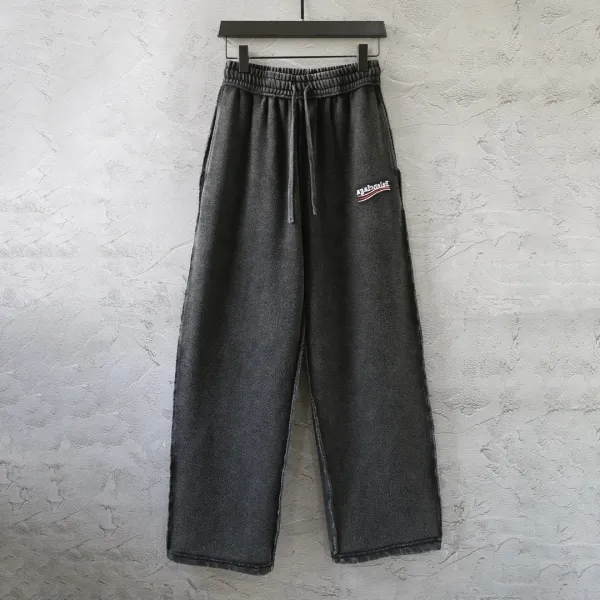 Off-White x Virgil Abloh Art Print Wide-Leg Sweatpants White - 4