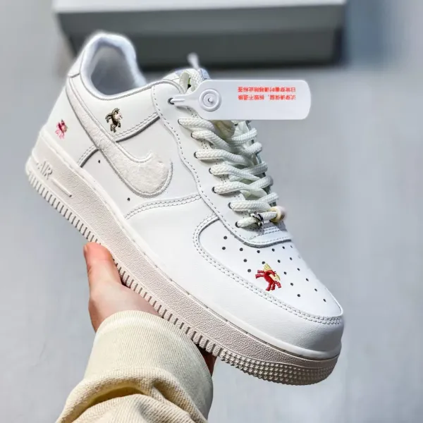 Nike Air Force 1 Low White x KAWS Collaboration Sneakers - 1