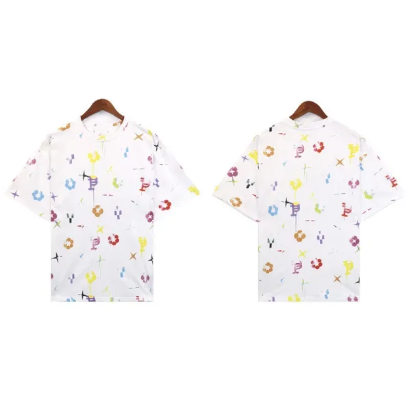 Design Pixel Art Print White T-Shirt - 1
