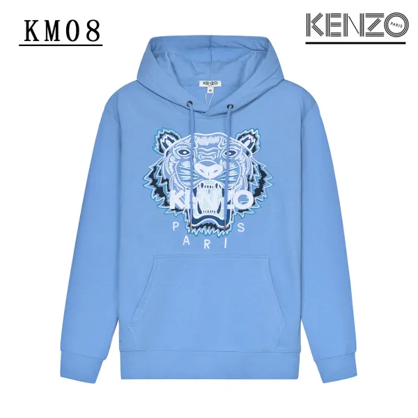 Kenzo Tiger Embroidered Black Hoodie - 16