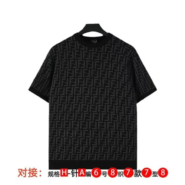 Fendi Monster Eyes Logo White T-Shirt - 8