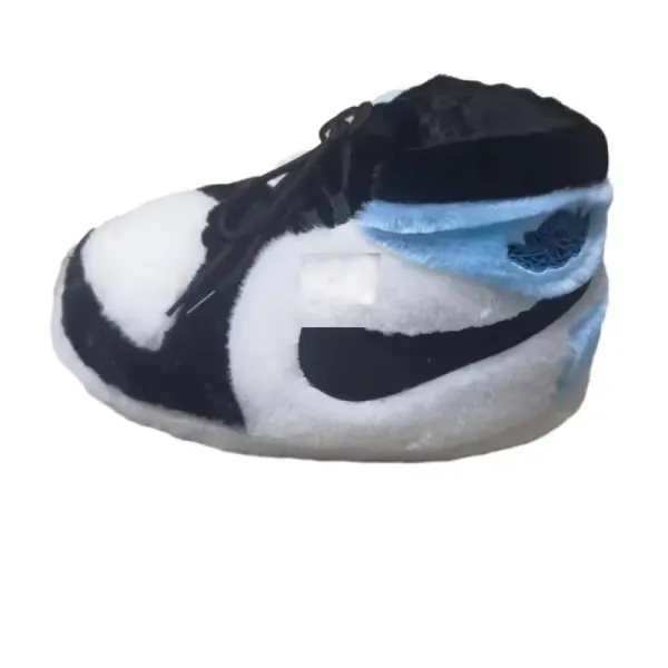 Air Jordan 1 High 'Chicago' Fuzzy Slippers - 1