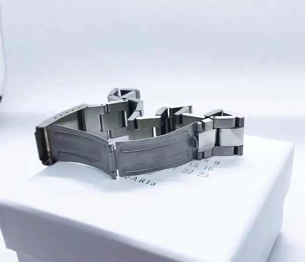 Maison Margiela Replica Numbered Bracelet Silver Metal Bracelet - 2