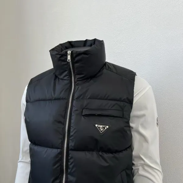 Prada Re-Nylon Down Vest Black - 2