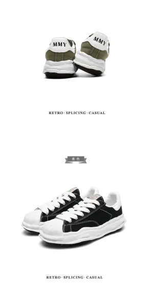 MMY Blakey White Chunky Sneakers - 23