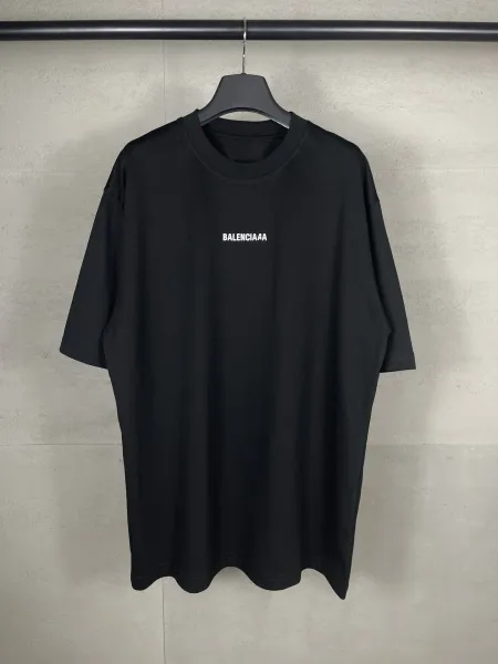 Balenciaga BALENCIAAA Black Oversized T-Shirt - 1