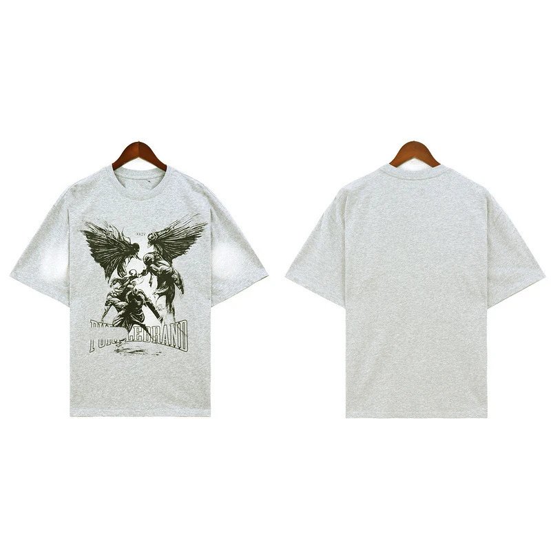 Nirvana x Unknown Brand Arch Logo Washed Army Green T-Shirt - 23