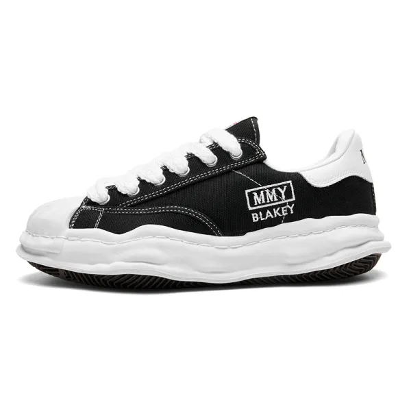 Maison Margiela x MM6 Maison Margiela Tabi-Style Chunky Sneakers Black/White - 1