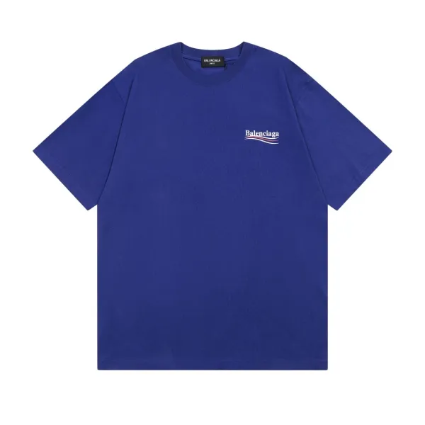 Balenciaga Logo Print Black T-Shirt - 25