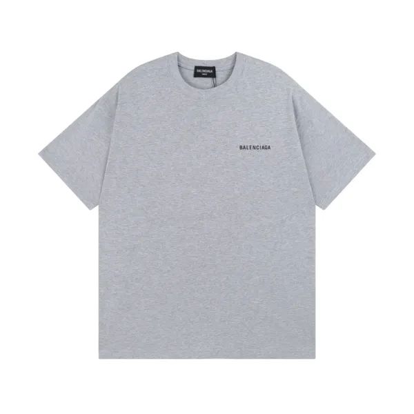 Balenciaga Logo Print Black T-Shirt - 30