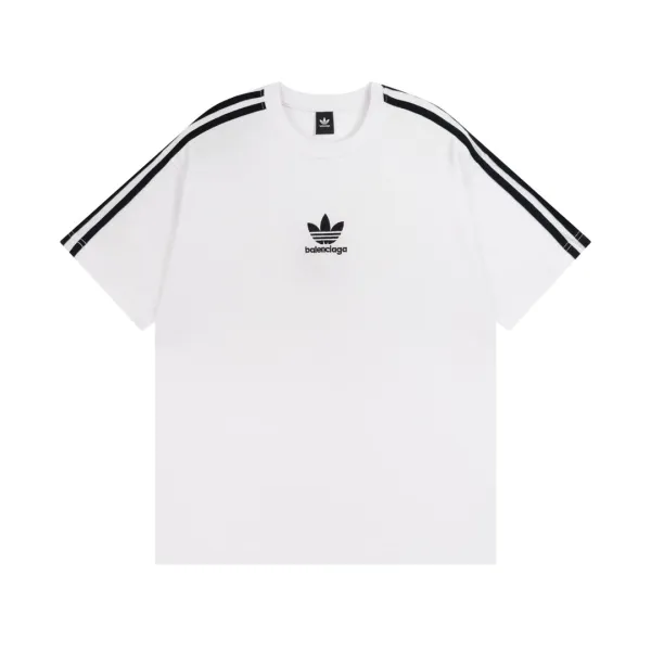 Balenciaga Logo Print Black T-Shirt - 32