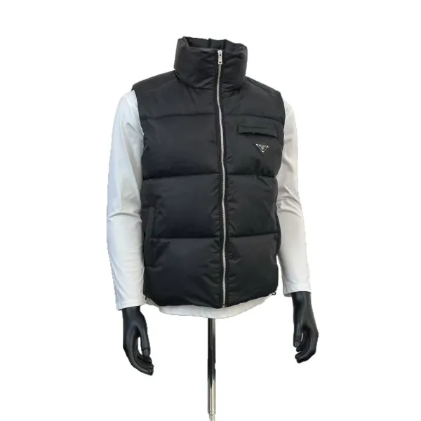 Prada Re-Nylon Down Vest Black - 3