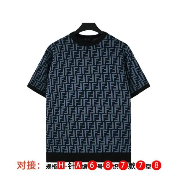 Fendi Monster Eyes Logo White T-Shirt - 4