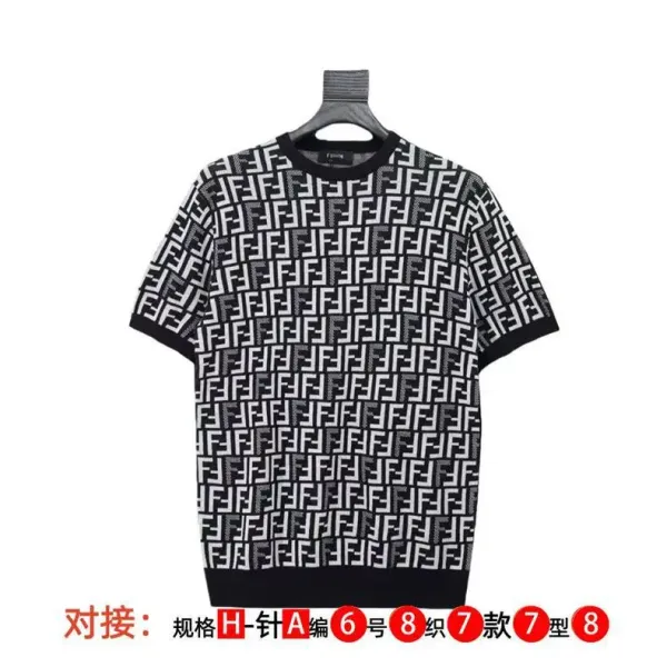 Fendi Monster Eyes Logo White T-Shirt - 3