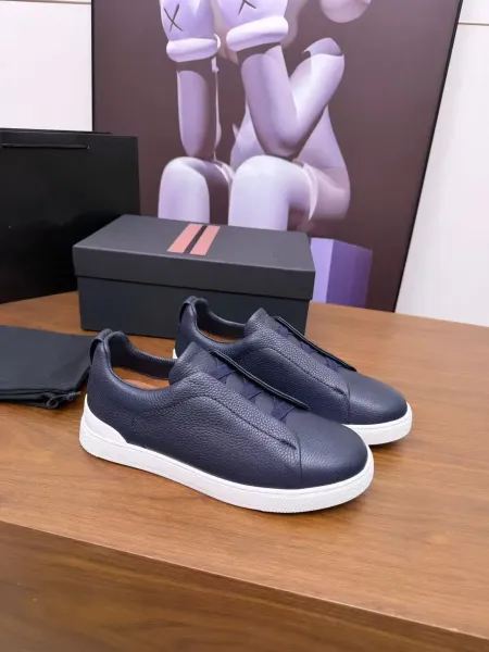 Hogan Interactive Brown Leather Slip-On Sneakers - 3