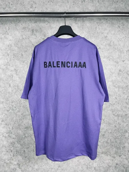 Balenciaga BALENCIAAA Black Oversized T-Shirt - 13