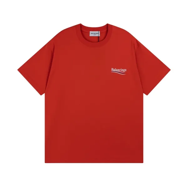 Balenciaga Logo Print Black T-Shirt - 24