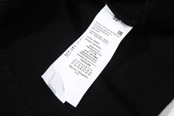 Maison Margiela Tabi Stitch Sweater Black - 23