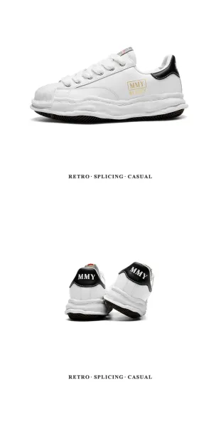 MMY Blakey White Chunky Sneakers - 27