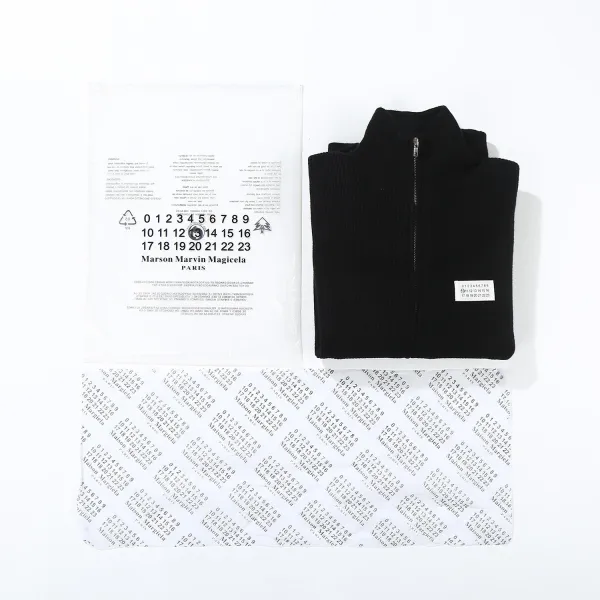 Maison Margiela Tabi Stitch Sweater Black - 5