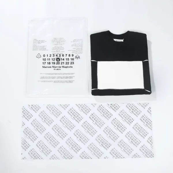 Maison Margiela Tabi Stitch Sweater Black - 8