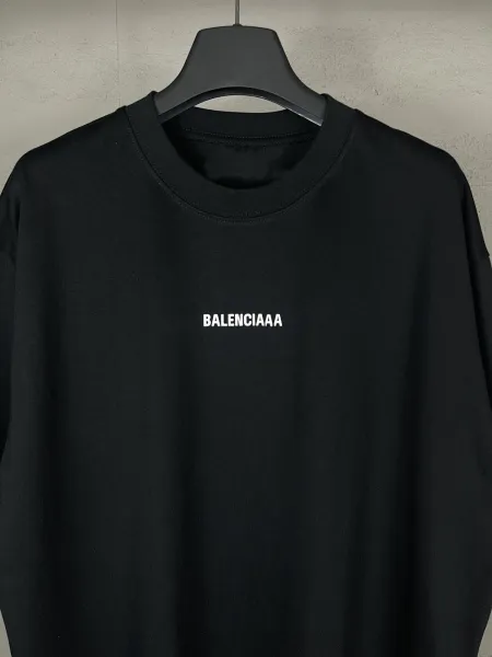 Balenciaga BALENCIAAA Black Oversized T-Shirt - 6
