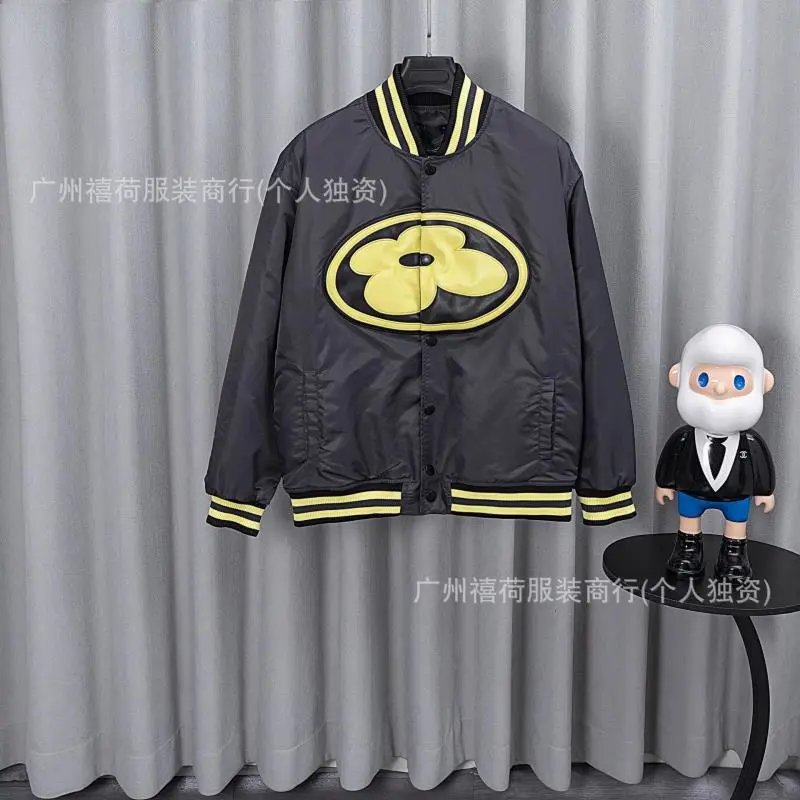 Classic Casual Jacquard Baseball Jacket photo 8