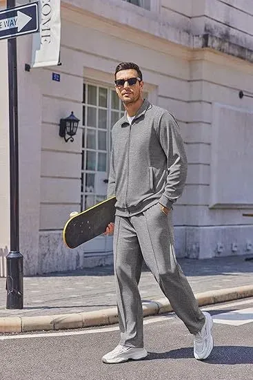 Design Performance Track Suit Gray Set - 11