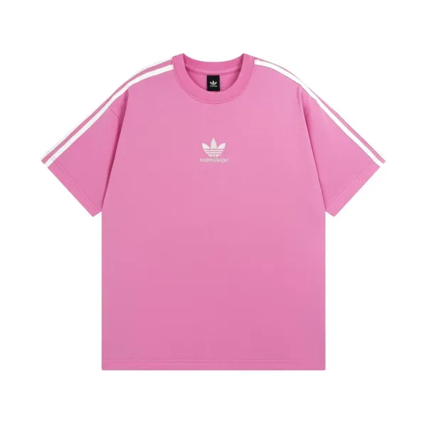 Balenciaga Logo Print Black T-Shirt - 33