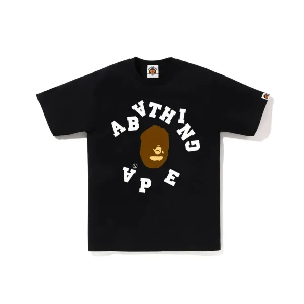 A Bathing Ape Arch Logo T-Shirt Black - 1