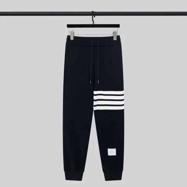 Thom Browne Classic 4-Bar T-Shirt White Gray Black - 9