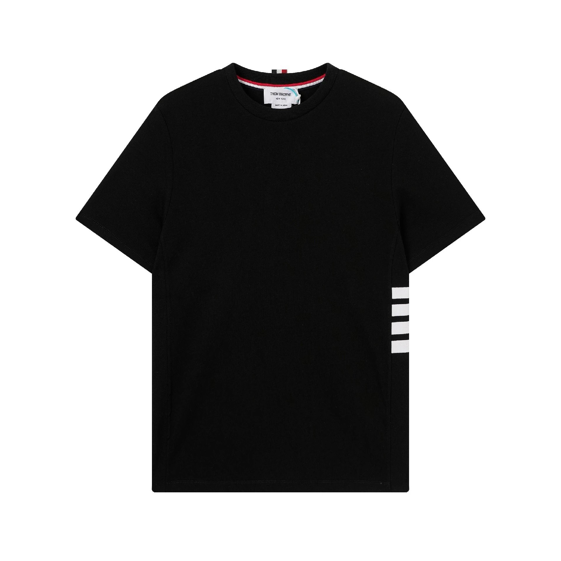 Taobao Four-Stripe Woven Short Sleeve T-Shirt photo 4
