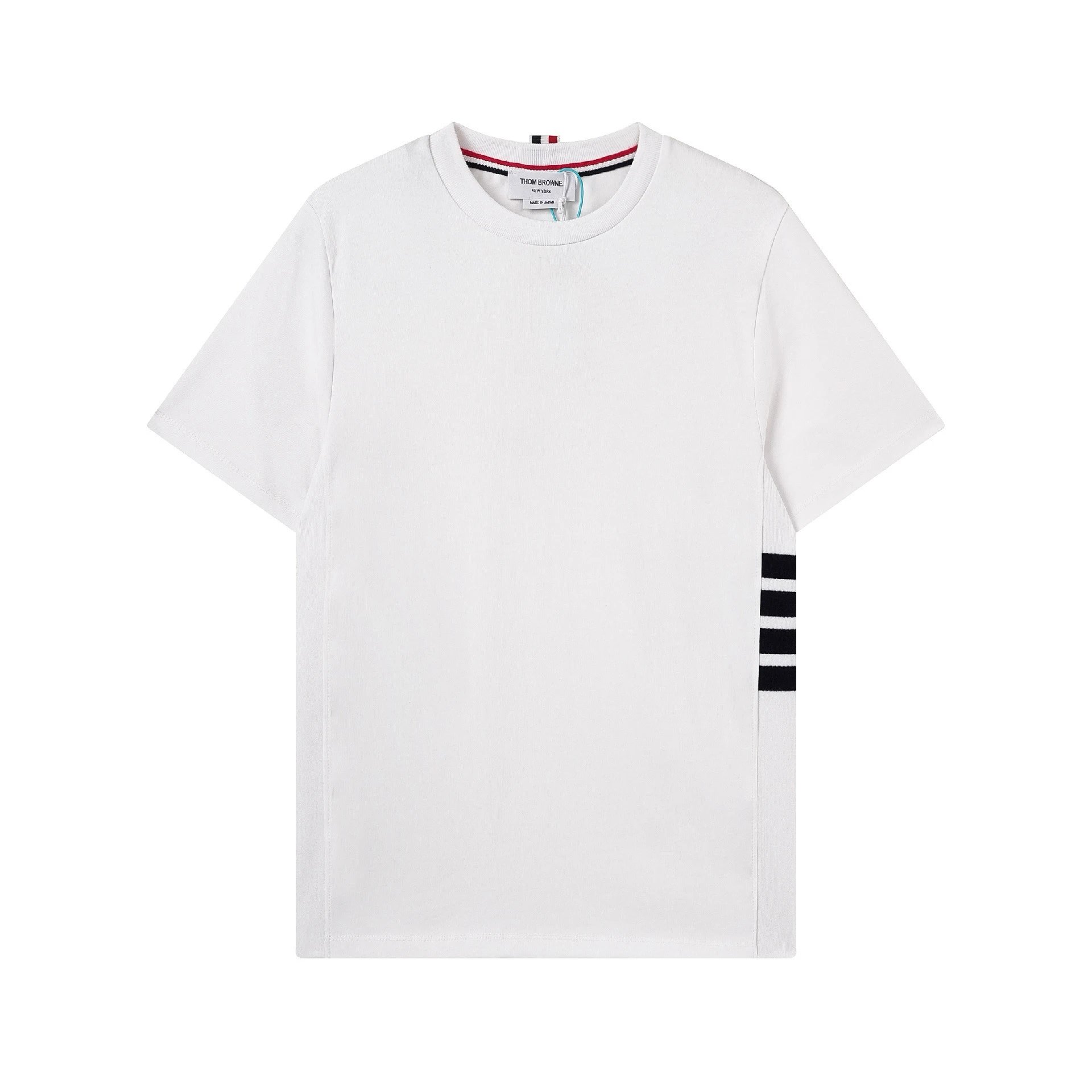Taobao Four-Stripe Woven Short Sleeve T-Shirt photo 2